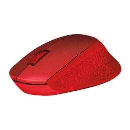 Logitech M330 Silent Plus [Vez.nélküli] - Piros