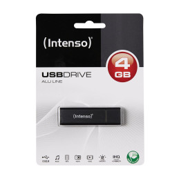 Intenso Aluminium Line 4GB (USB2.0) - Szürke