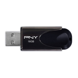 PNY Attaché 4 16GB [USB2.0] - Fekete