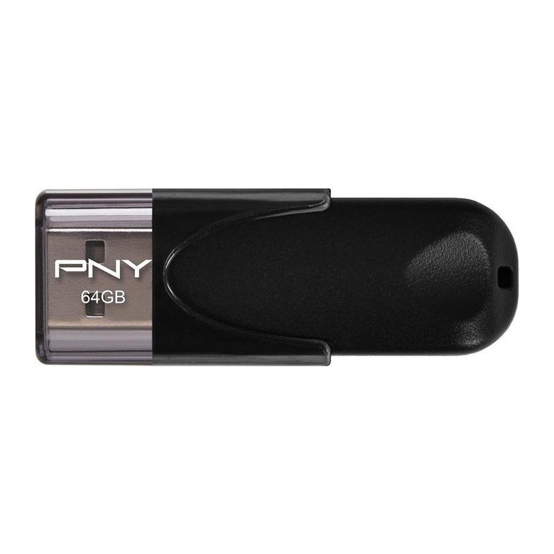 PNY Attaché 4 64GB [USB2.0] - Fekete