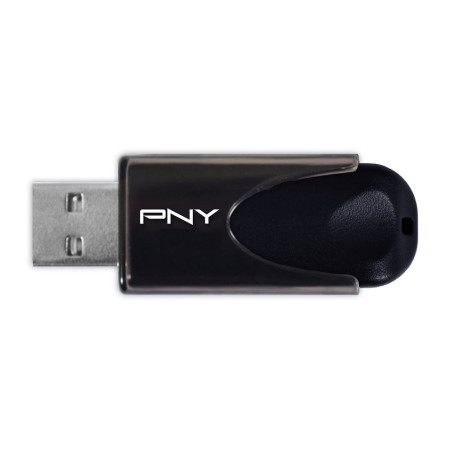 PNY Attaché 4 128GB [USB2.0] - Fehér/Piros