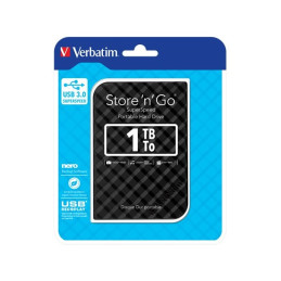 Verbatim Store'n'Go Gen2 1TB - Fekete [2,5"/USB3.0]