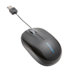 Kensington Pro Fit Retractable [USB] - Fekete