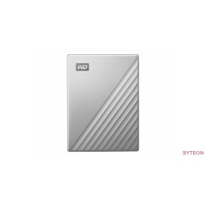 External HDD WD My Passport Ultra 2.5'' 4TB USB3.1 Silver Worldwide