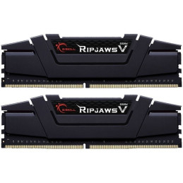 G.Skill DDR4 3200 32GB RipJaws V CL14 KIT (2x16GB) - Fekete