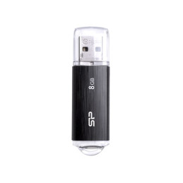 Silicon Power Ultima U02 8GB [USB2.0] - Fekete