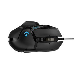 Logitech G502 Hero Gaming RGB USB - Fekete