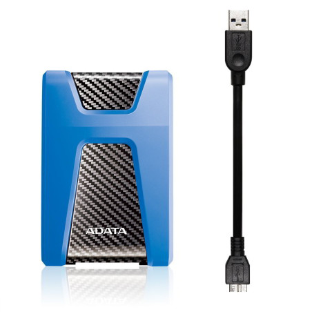 ADATA Durable HD650 2TB Kék [2.5"/USB3.0]