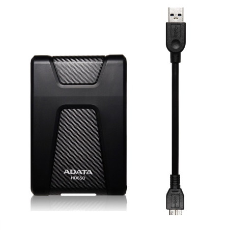 ADATA Durable HD650 4TB Fekete [2.5"/USB3.0]