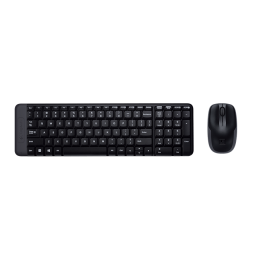 Logitech MK220 (HU, Vez.nélküli) - Fekete