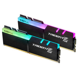 G.Skill DDR4 3200 16GB Trident Z RGB (For AMD) CL16 KIT (2x8GB) - Fekete