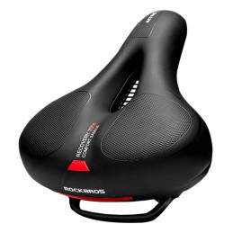 Bicycle saddle Rockbros AQ-6090R (Black-Red)