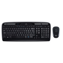 Logitech MK330 (US, Vez.nélküli) - Fekete