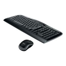 Logitech MK330 (US, Vez.nélküli) - Fekete