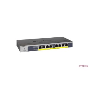 Netgear 8-PT PoE+ Gigabit Switch Metal Budget PoE 123W (GS108PP)