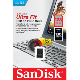 SanDisk Ultra Fit 128GB [USB3.0]