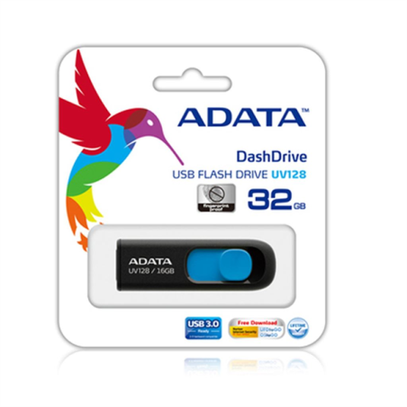 Adata UV220 32GB (USB2.0) - Fekete/Kék