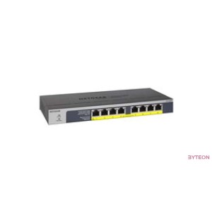 Netgear 8-PT PoE+ Gigabit Switch Metal Budget PoE 123W (GS108PP)