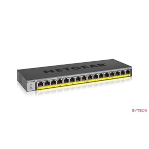 Netgear ProSafe 16-PT PoE+ Gigabit Switch Metal Budget PoE 183W (GS116PP)
