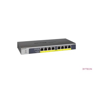Netgear 8-PT PoE+ Gigabit Switch Metal Budget PoE 123W (GS108PP)