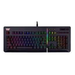 Ttesports Level 20 RGB USB amerikai mechanikus gamer billentyűzet