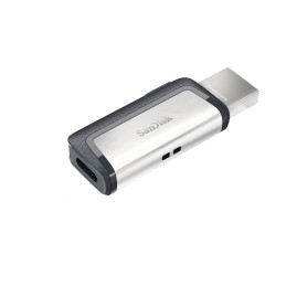 Sandisk 32GB USB3.0/Type-C Dual Drive Fekete-Ezüst (173337) Flash Drive