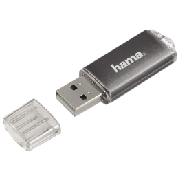 Hama 90983 USB 2.0 "Laeta" 16GB 10MB/s szürke Flash Drive