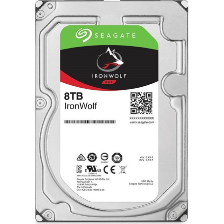 Seagate IronWolf 8TB [3.5"/256MB/7200/SATA3]