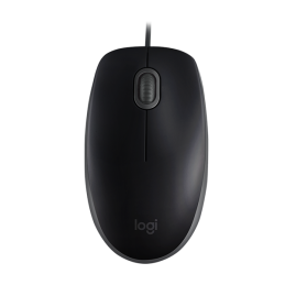 Logitech® B110 Silent BLACK - EMEA - USB