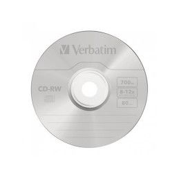 Verbatim CD-RW [ cake box 10 | 700MB | 12x ]