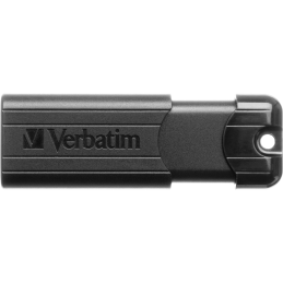 Verbatim USB DRIVE 3.0 128GB PINSTRIPE FEKETE