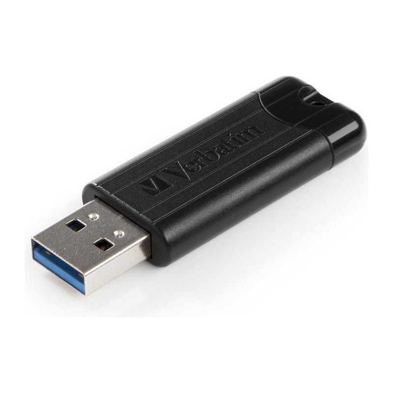 Verbatim USB DRIVE 3.0 64GB PINSTRIPE FEKETE