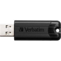 Verbatim USB DRIVE 3.0 64GB PINSTRIPE FEKETE