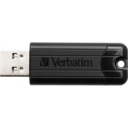 Verbatim USB DRIVE 3.0 32GB PINSTRIPE FEKETE