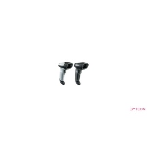 Zebra vonalkód olvasó 1D LS2208 / fekete / állvány / USB kábel