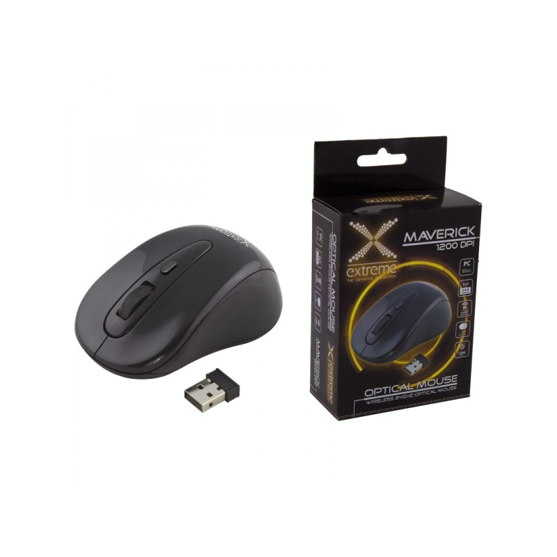 Esperanza MAVERICK Wireless mouse Black