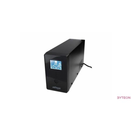 UPS Energenie-Gembird Line-Interactive,850VA,2xIEC,1xSchuko 230V OUT,USB,LCD