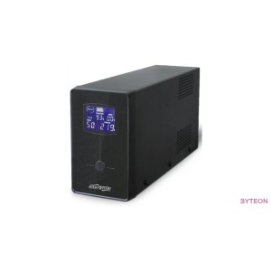 UPS Energenie-Gembird Line-Interactive,850VA,2xIEC,1xSchuko 230V OUT,USB,LCD