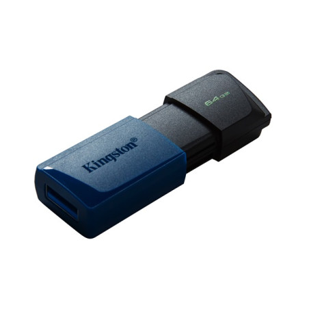 Kingston 64GB DataTraveler Exodia M (USB 3.0) - Fekete-kék