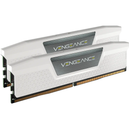 CORSAIR VENGEANCE DDR5 32GB 2x16GB 5200MHz 1.25V DIMM White Heatspreader Black PCB