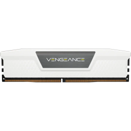 CORSAIR VENGEANCE DDR5 32GB 2x16GB 5200MHz 1.25V DIMM White Heatspreader Black PCB