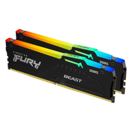 KINGSTON 16GB 6000MHz DDR5 CL40 DIMM Kit of 2 FURY Beast RGB