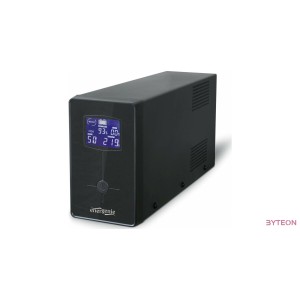 UPS Energenie-Gembird Line-Interactive,1500VA,3xIEC,2xSchuko 230V,USB,RJ11,LCD
