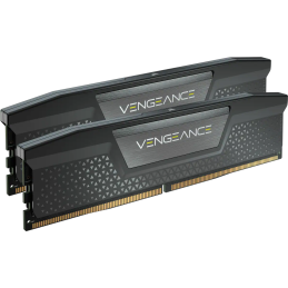 CORSAIR VENGEANCE DDR5 64GB 2x32GB 5600MHz DIMM Unbuffered 40-40-40-77 Std PMIC XMP 3.0 Black Heatspreader Black PCB 1.25V