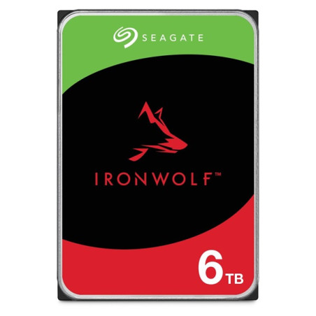 SEAGATE NAS HDD 6TB IronWolf 5400rpm 6Gb/s SATA 256MB cache 3.5inch