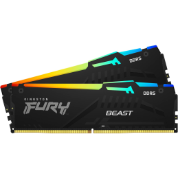 KINGSTON 32GB 5200MT/s DDR5 CL36 DIMM Kit of 2 FURY Beast RGB