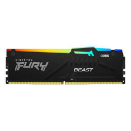 KINGSTON 16GB 5600MT/s DDR5 CL36 DIMM FURY Beast RGB