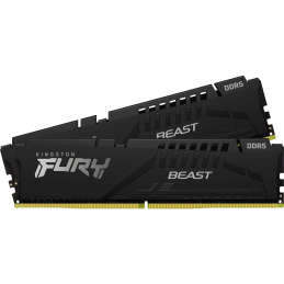 KINGSTON 32GB 5200MT/s DDR5 CL36 DIMM Kit of 2 FURY Beast Black