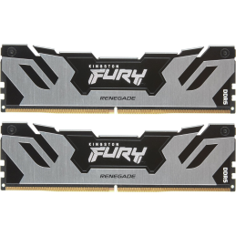 KINGSTON 32GB 6000MT/s DDR5 CL32 DIMM Kit of 2 FURY Renegade Silver