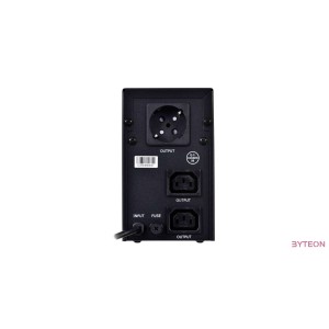 UPS Energenie-Gembird Line-Interactive,1500VA,3xIEC,2xSchuko 230V,USB,RJ11,LCD